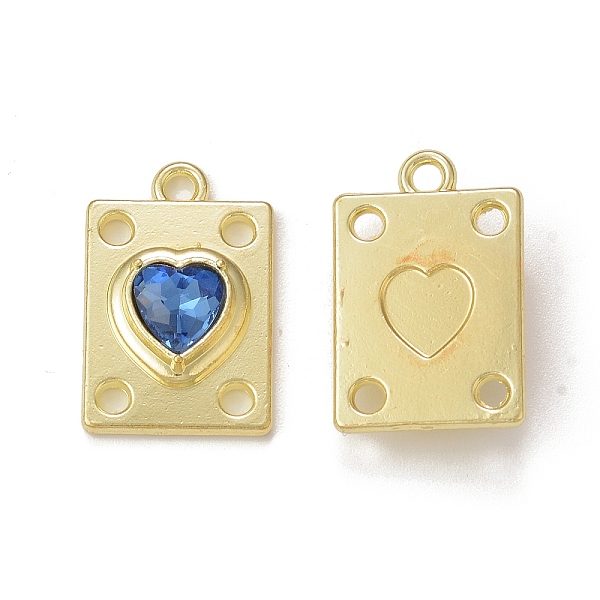 PandaHall Rack Plating Alloy Glass Pendants, Golden, Rectangle with Heart Charms, Royal Blue, 19.5x12.5x5mm, Hole: 1.8mm Alloy+Glass...
PandaHall Rack Plating Alloy Glass Pendants, Golden, Rectangle with Heart Charms, Royal Blue, 19.5x12.5x5mm, Hole: 1.8mm Alloy+Glass...