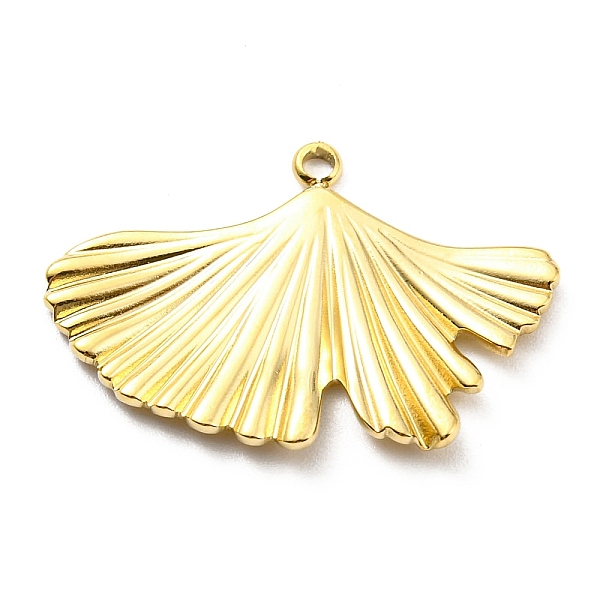 PandaHall 304 Stainless Steel Pendants, Ginkgo Leaf Charm, Real 14K Gold Plated, 19.5x29x2mm, Hole: 1.6mm 304 Stainless Steel Leaf
PandaHall 304 Stainless Steel Pendants, Ginkgo Leaf Charm, Real 14K Gold Plated, 19.5x29x2mm, Hole: 1.6mm 304 Stainless Steel Leaf