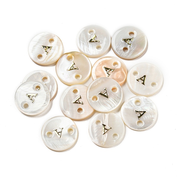 PandaHall Freshwater Shell Buttons, Flat Round , Letter A, 12x2mm, Hole: 1.6mm Shell Letter A
PandaHall Freshwater Shell Buttons, Flat Round , Letter A, 12x2mm, Hole: 1.6mm Shell Letter A