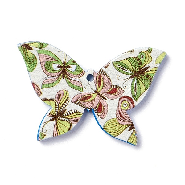 PandaHall Embossed Retro Acrylic Pendants, for Earring Making, Butterfly, Colorful, 22.5x34x2.5mm, Hole: 1.6mm Acrylic Butterfly
PandaHall Embossed Retro Acrylic Pendants, for Earring Making, Butterfly, Colorful, 22.5x34x2.5mm, Hole: 1.6mm Acrylic Butterfly