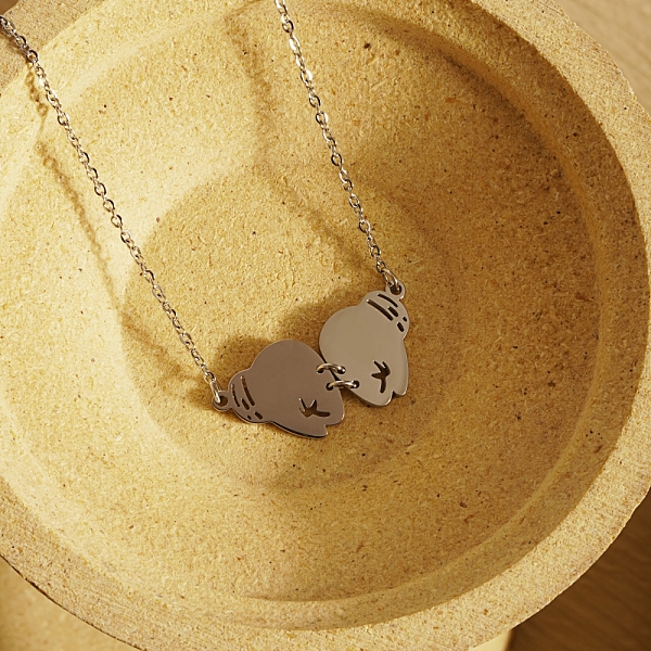PandaHall Stylish Stainless Steel Boxing Glove Pendant Necklace for Women's Daily Wear. Stainless Steel
PandaHall Stylish Stainless Steel Boxing Glove Pendant Necklace for Women's Daily Wear. Stainless Steel