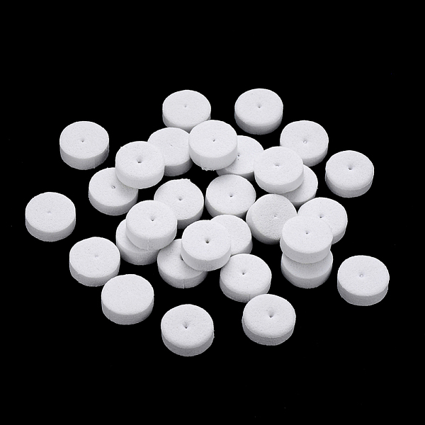 PandaHall Polystyrene Foam Earring Pads, for Ear Nuts, Earring Backs, White, 12~13x12~13x4~5mm, Hole: 1mm, about 1750pcs/bag Plastic White
PandaHall Polystyrene Foam Earring Pads, for Ear Nuts, Earring Backs, White, 12~13x12~13x4~5mm, Hole: 1mm, about 1750pcs/bag Plastic White