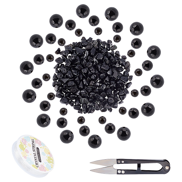 PandaHall SUNNYCLUE DIY Jewelry Making Kits, Including Natural Obsidian Beads, Elastic Crystal Thread and Sharp Steel Scissors, 4mm, Hole...
PandaHall SUNNYCLUE DIY Jewelry Making Kits, Including Natural Obsidian Beads, Elastic Crystal Thread and Sharp Steel Scissors, 4mm, Hole...