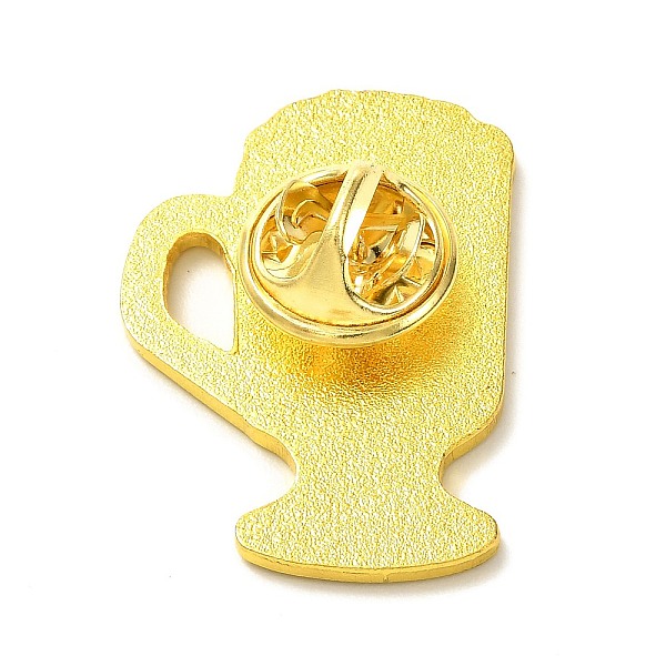 PandaHall Butter Beer Enamel Pin, Cup with Beer Alloy Enamel Brooch for Bags Clothes, Golden, Yellow, 30x20x9.6mm Alloy+Enamel Word Yellow
PandaHall Butter Beer Enamel Pin, Cup with Beer Alloy Enamel Brooch for Bags Clothes, Golden, Yellow, 30x20x9.6mm Alloy+Enamel Word Yellow