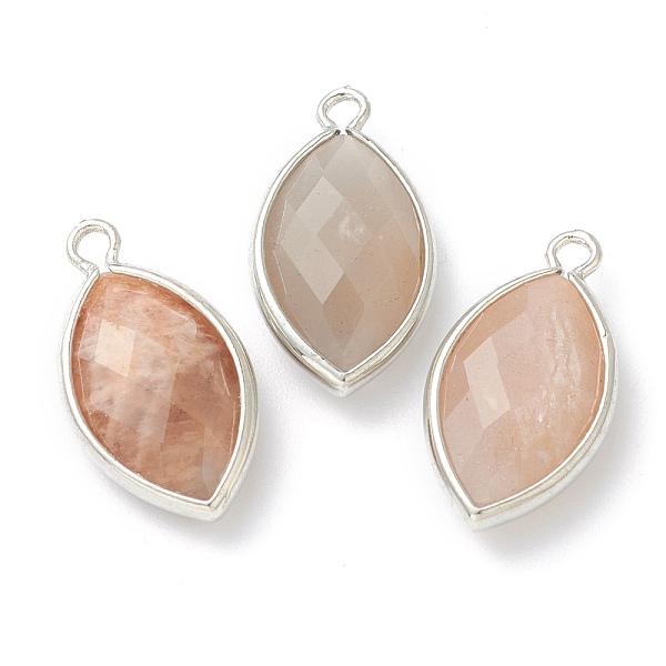 PandaHall Natural Sunstone Pendants, with Platinum Brass Edge, Faceted, Horse Eye, 22x12x5.5mm, Hole: 1.8mm Sunstone Eye
PandaHall Natural Sunstone Pendants, with Platinum Brass Edge, Faceted, Horse Eye, 22x12x5.5mm, Hole: 1.8mm Sunstone Eye