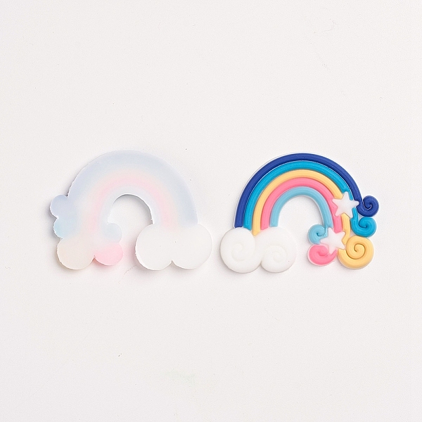PandaHall Resin Cabochons, for Jewelry Making, Rainbow, Colorful, 39x49x2.5mm Resin Rainbow
PandaHall Resin Cabochons, for Jewelry Making, Rainbow, Colorful, 39x49x2.5mm Resin Rainbow