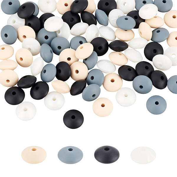 PandaHall DICOSMETIC 80Pcs 4 Colors Abacus Beads Silicone Bulk Lentil Silicone Loose Beads 2mm Saucer Loose Spacer Beads Colorful Silicone..., Multicolor
PandaHall DICOSMETIC 80Pcs 4 Colors Abacus Beads Silicone Bulk Lentil Silicone Loose Beads 2mm Saucer Loose Spacer Beads Colorful Silicone..., Multicolor