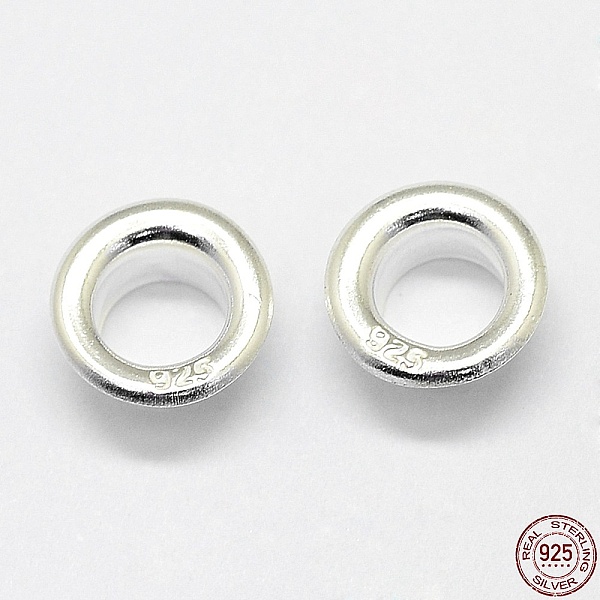 PandaHall 925 Sterling Silver European Cores, Rondelle, Silver, 4.3~7.7mmx3.4mm, Hole: 5mm Sterling Silver Others
PandaHall 925 Sterling Silver European Cores, Rondelle, Silver, 4.3~7.7mmx3.4mm, Hole: 5mm Sterling Silver Others