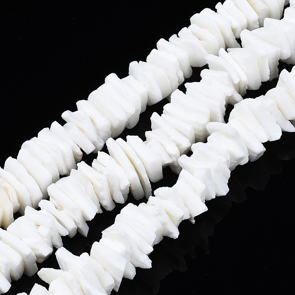 PandaHall Natural White Shell Beads Strands, Chip, Bleach, 6~12x4~8x1.5~3.5mm, Hole: 0.5mm, about 80~90pcs/strand, 7.48 inch(19cm) White...
PandaHall Natural White Shell Beads Strands, Chip, Bleach, 6~12x4~8x1.5~3.5mm, Hole: 0.5mm, about 80~90pcs/strand, 7.48 inch(19cm) White...