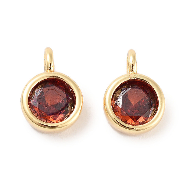 PandaHall Brass Micro Pave Cubic Zirconia Charms, Flat Round, Real 18K Gold Plated, Chocolate, 9x6x3.5mm, Hole: 2mm Brass+Cubic Zirconia..., Brown
PandaHall Brass Micro Pave Cubic Zirconia Charms, Flat Round, Real 18K Gold Plated, Chocolate, 9x6x3.5mm, Hole: 2mm Brass+Cubic Zirconia..., Brown