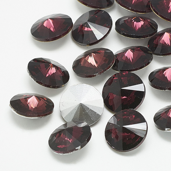 PandaHall Pointed Back Glass Rhinestone Cabochons, Rivoli Rhinestone, Back Plated, Faceted, Cone, Burgundy, 8x4mm Glass Rhinestone Cone..., Purple
PandaHall Pointed Back Glass Rhinestone Cabochons, Rivoli Rhinestone, Back Plated, Faceted, Cone, Burgundy, 8x4mm Glass Rhinestone Cone..., Purple