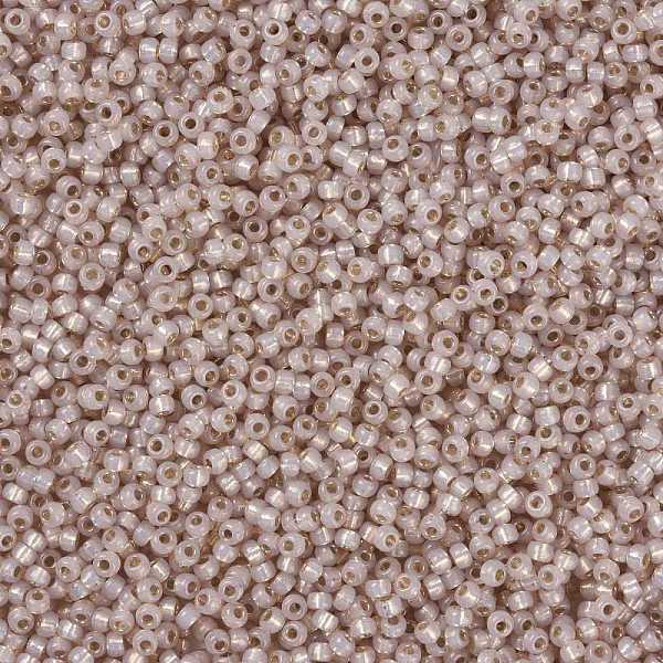 PandaHall MIYUKI Round Rocailles Beads, Japanese Seed Beads, 8/0, (RR579) Dyed Blush Silverlined Alabaster, 8/0, 3mm, Hole: 1mm, about..., Pink
PandaHall MIYUKI Round Rocailles Beads, Japanese Seed Beads, 8/0, (RR579) Dyed Blush Silverlined Alabaster, 8/0, 3mm, Hole: 1mm, about..., Pink