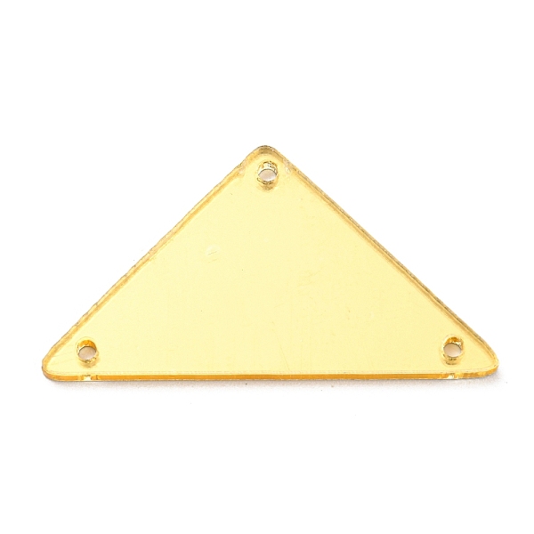 PandaHall Triangle Acrylic Mirror Sew on Rhinestones, Garments Accessories, Multi-Strand Links, Gold, 18x33x1.3mm, Hole: 1.2mm Acrylic...
PandaHall Triangle Acrylic Mirror Sew on Rhinestones, Garments Accessories, Multi-Strand Links, Gold, 18x33x1.3mm, Hole: 1.2mm Acrylic...