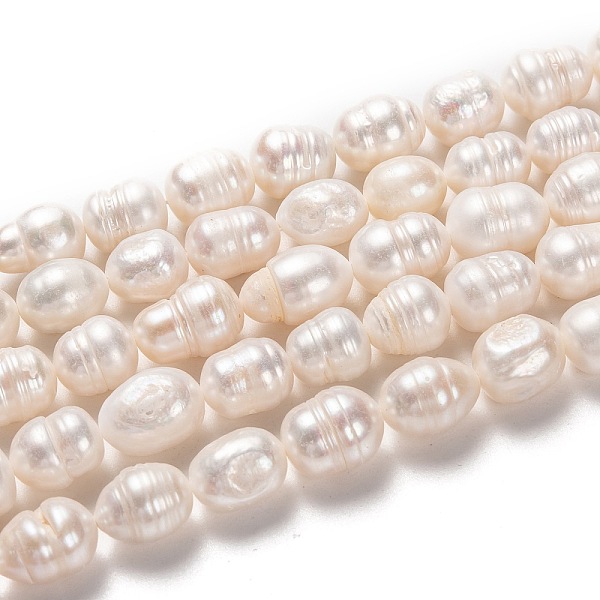 PandaHall Natural Cultured Freshwater Pearl Beads Strands, Rice, Bisque, 12~13.5x9~10mm, Hole: 0.7mm, about 30pcs/strand, 14.17 inch(36cm)..., Orange
PandaHall Natural Cultured Freshwater Pearl Beads Strands, Rice, Bisque, 12~13.5x9~10mm, Hole: 0.7mm, about 30pcs/strand, 14.17 inch(36cm)..., Orange