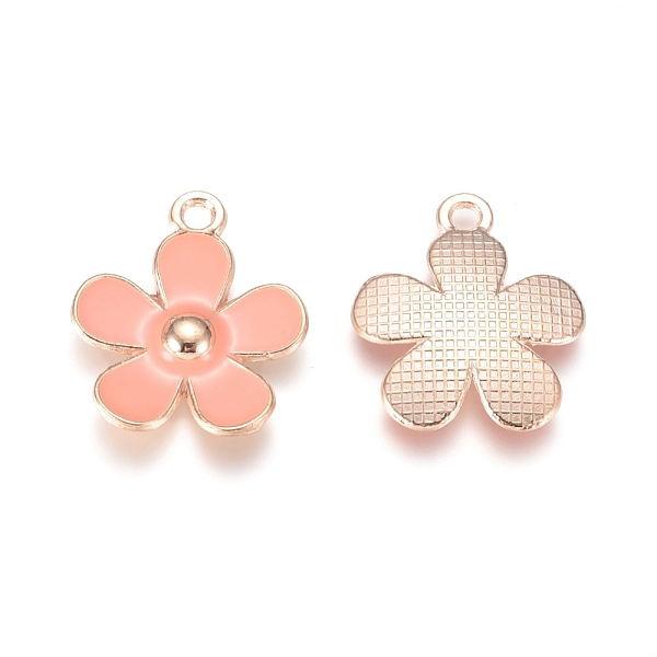 PandaHall Alloy Enamel Pendants, Flower, Golden, Light Salmon, 20.5x18x3mm, Hole: 1.8mm Alloy+Enamel Flower Red
PandaHall Alloy Enamel Pendants, Flower, Golden, Light Salmon, 20.5x18x3mm, Hole: 1.8mm Alloy+Enamel Flower Red