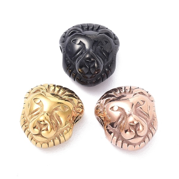 PandaHall Ion Plating(IP) 304 Stainless Steel Beads, Lion Head, Mixed Color, 12x10.5x8mm, Hole: 2.7mm 304 Stainless Steel Lion
PandaHall Ion Plating(IP) 304 Stainless Steel Beads, Lion Head, Mixed Color, 12x10.5x8mm, Hole: 2.7mm 304 Stainless Steel Lion