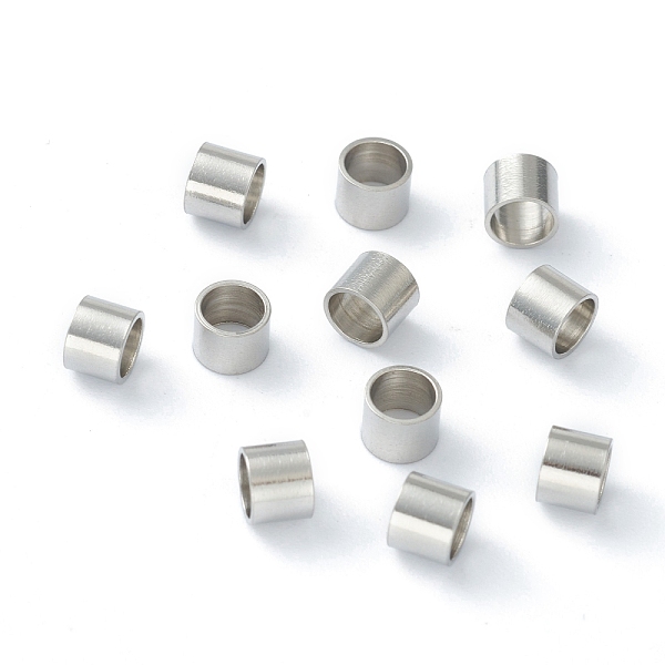 PandaHall 201 Stainless Steel Spacer Beads, Tube, Stainless Steel Color, 5x4mm, Hole: 3mm 201 Stainless Steel Tube
PandaHall 201 Stainless Steel Spacer Beads, Tube, Stainless Steel Color, 5x4mm, Hole: 3mm 201 Stainless Steel Tube