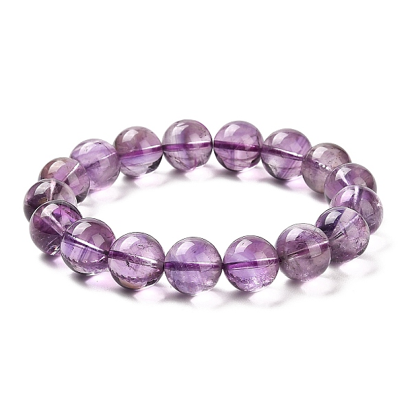 PandaHall Natural Amethyst Round Beaded Stretch Bracelet, Inner Diameter: 2-3/8 inch(6cm), Beads: 11.8~12.8mm Amazonite
PandaHall Natural Amethyst Round Beaded Stretch Bracelet, Inner Diameter: 2-3/8 inch(6cm), Beads: 11.8~12.8mm Amazonite