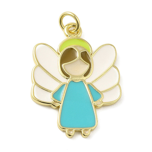 PandaHall Rack Plating Brass Enamel Pendants, with Jump Ring, Long-Lasting Plated, Cadmium Free & Lead Free, Real 18K Gold Plated, Angel...
PandaHall Rack Plating Brass Enamel Pendants, with Jump Ring, Long-Lasting Plated, Cadmium Free & Lead Free, Real 18K Gold Plated, Angel...