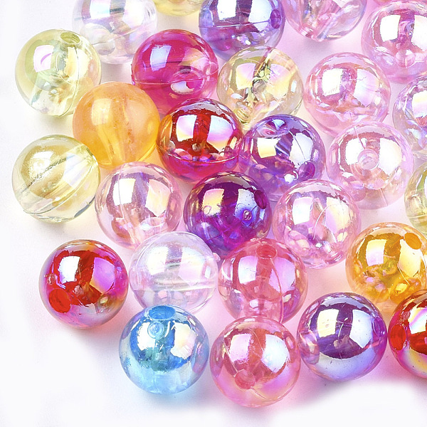 PandaHall Transparent Plastic Beads, AB Color Plated, Round, Mixed Color, 10mm, Hole: 1.8mm, 1000pcs/500g Plastic Round Multicolor
PandaHall Transparent Plastic Beads, AB Color Plated, Round, Mixed Color, 10mm, Hole: 1.8mm, 1000pcs/500g Plastic Round Multicolor