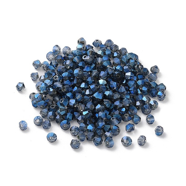 PandaHall Electroplate Glass Beads, Bicone, Light Steel Blue, 4x4x3.5mm, Hole: 1mm, 720pcs/bag Glass Bicone
PandaHall Electroplate Glass Beads, Bicone, Light Steel Blue, 4x4x3.5mm, Hole: 1mm, 720pcs/bag Glass Bicone