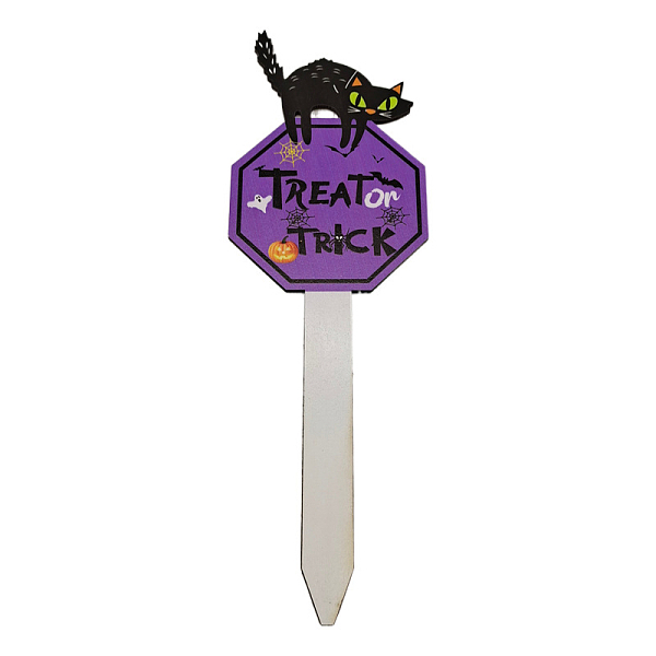 PandaHall Halloween Theme Wood Garden Stake, Ground Insert Decor, for Yard, Lawn, Garden Decoration, Cat Shape, 290x98mm Wood Cat Shape
PandaHall Halloween Theme Wood Garden Stake, Ground Insert Decor, for Yard, Lawn, Garden Decoration, Cat Shape, 290x98mm Wood Cat Shape