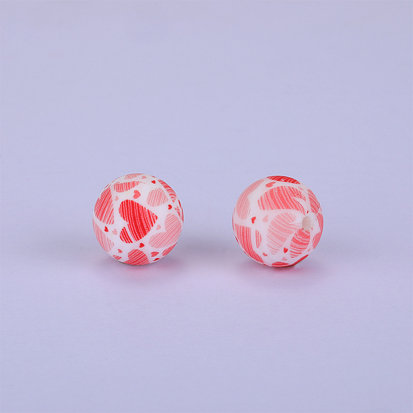 PandaHall Printed Round Silicone Focal Beads, Hot Pink, 15x15mm, Hole: 2mm Silicone Round
PandaHall Printed Round Silicone Focal Beads, Hot Pink, 15x15mm, Hole: 2mm Silicone Round