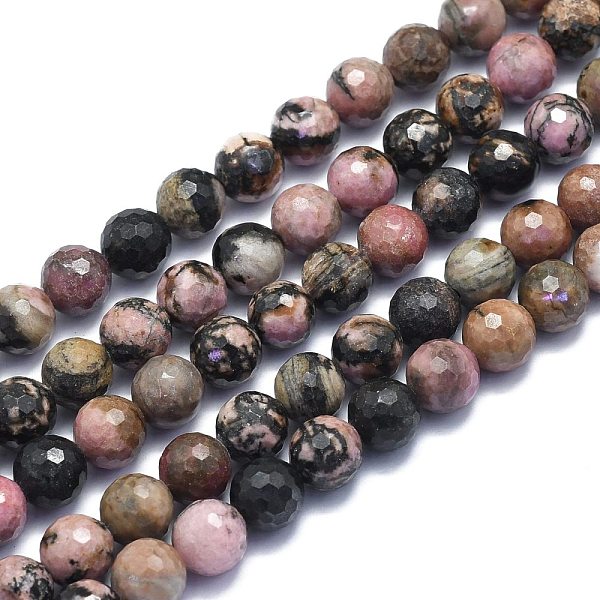 PandaHall Natural Rhodonite Beads Strands, Round, Faceted(128 Facets), 8mm, Hole: 1.2mm, about 49pcs/strand, 15.16 inch(38.5cm) Rhodonite...
PandaHall Natural Rhodonite Beads Strands, Round, Faceted(128 Facets), 8mm, Hole: 1.2mm, about 49pcs/strand, 15.16 inch(38.5cm) Rhodonite...