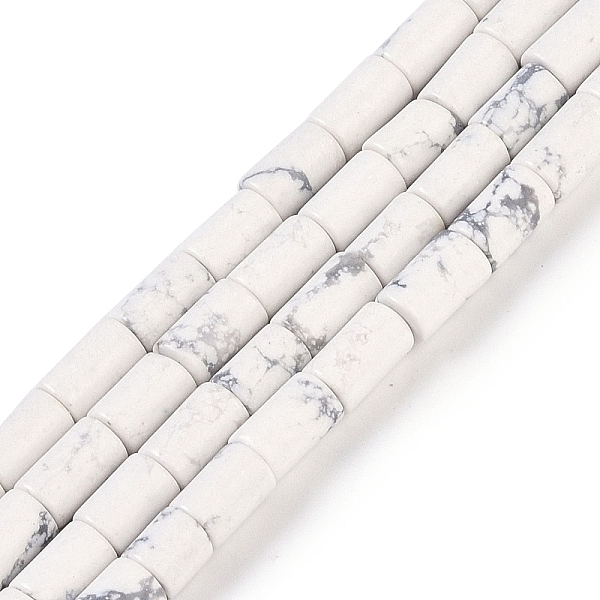 PandaHall Natural Howlite Beads Strands, Column, 7.5~8.5x5~6mm, Hole: 1mm, about 45~46pcs/strand, 14.69~15.04 inch(37.3~38.2cm) Howlite...
PandaHall Natural Howlite Beads Strands, Column, 7.5~8.5x5~6mm, Hole: 1mm, about 45~46pcs/strand, 14.69~15.04 inch(37.3~38.2cm) Howlite...