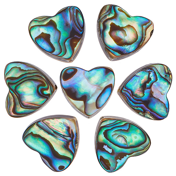 PandaHall Beebeecraft 10Pcs/Box Abalone Shell Beads Heart Shape Paua Shell Beads Colorful Drop Charms for Earring Necklace DIY Jewelry...
PandaHall Beebeecraft 10Pcs/Box Abalone Shell Beads Heart Shape Paua Shell Beads Colorful Drop Charms for Earring Necklace DIY Jewelry...