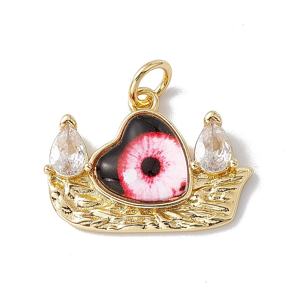 PandaHall Brass Micro Pave Clear Cubic Zirconia Pendants, with Eye Resin and Jump Rings, Lead Free & Cadmium Free, Boat with Heart Charm..., Black
PandaHall Brass Micro Pave Clear Cubic Zirconia Pendants, with Eye Resin and Jump Rings, Lead Free & Cadmium Free, Boat with Heart Charm..., Black