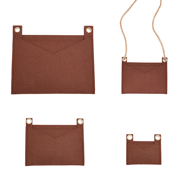 PandaHall WADORN 3 Sizes Purse Oganizer Insert, Felt Handbag Insert Liner with Eyelet Pouch Purse Clutch Crossbody Conversion Inside Storage...
PandaHall WADORN 3 Sizes Purse Oganizer Insert, Felt Handbag Insert Liner with Eyelet Pouch Purse Clutch Crossbody Conversion Inside Storage...