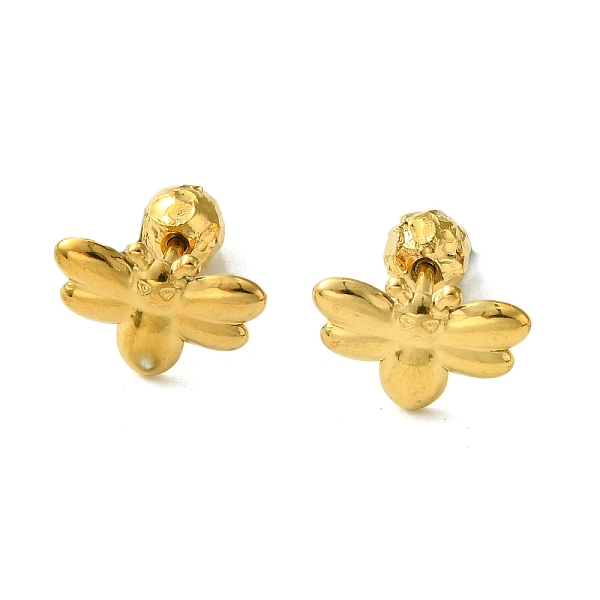 PandaHall Ion Plating(IP) 304 Stainless Steel Ear Studs, Bees, Golden, 8.5x12.5mm 304 Stainless Steel Bees
PandaHall Ion Plating(IP) 304 Stainless Steel Ear Studs, Bees, Golden, 8.5x12.5mm 304 Stainless Steel Bees