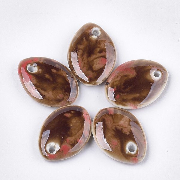 PandaHall Handmade Porcelain Pendants, Fancy Antique Glazed Porcelain, Eye, Camel, 25x18x5mm, Hole: 1.8mm Porcelain Eye Brown
PandaHall Handmade Porcelain Pendants, Fancy Antique Glazed Porcelain, Eye, Camel, 25x18x5mm, Hole: 1.8mm Porcelain Eye Brown