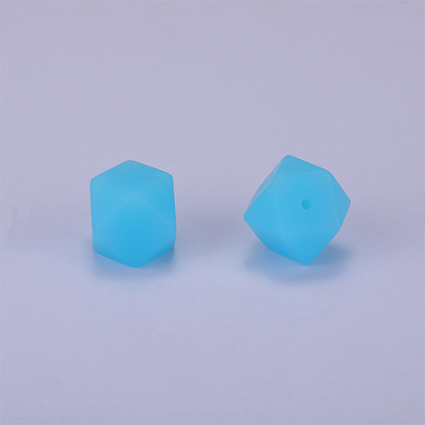 PandaHall Hexagonal Silicone Beads, Chewing Beads For Teethers, DIY Nursing Necklaces Making, Light Cyan, 23x17.5x23mm, Hole: 2.5mm Silicone...
PandaHall Hexagonal Silicone Beads, Chewing Beads For Teethers, DIY Nursing Necklaces Making, Light Cyan, 23x17.5x23mm, Hole: 2.5mm Silicone...