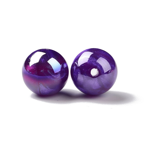 PandaHall Opaque Acrylic Beads, with Glitter Powder, AB Color Plated, Round, Dark Violet, 16x15mm, Hole: 2mm Acrylic Round
PandaHall Opaque Acrylic Beads, with Glitter Powder, AB Color Plated, Round, Dark Violet, 16x15mm, Hole: 2mm Acrylic Round