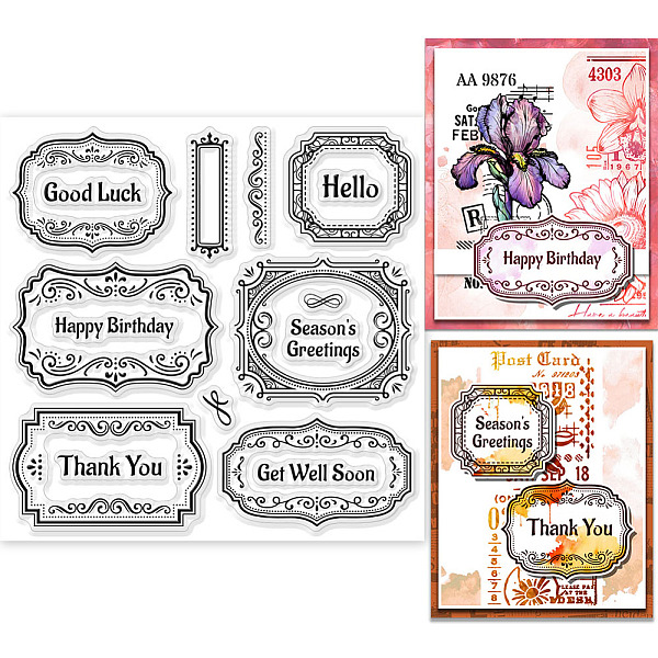 PandaHall PVC Plastic Stamps, for DIY Scrapbooking, Photo Album Decorative, Cards Making, Stamp Sheets, Film Frame, Word, 15x15cm Plastic...
PandaHall PVC Plastic Stamps, for DIY Scrapbooking, Photo Album Decorative, Cards Making, Stamp Sheets, Film Frame, Word, 15x15cm Plastic...