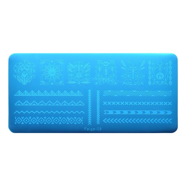 PandaHall Stainless Steel Nail Art Templates Stamping Plate Set, Nail Image Templates, Rectangle Manicure Template Kit, Ribbon Pattern...
PandaHall Stainless Steel Nail Art Templates Stamping Plate Set, Nail Image Templates, Rectangle Manicure Template Kit, Ribbon Pattern...