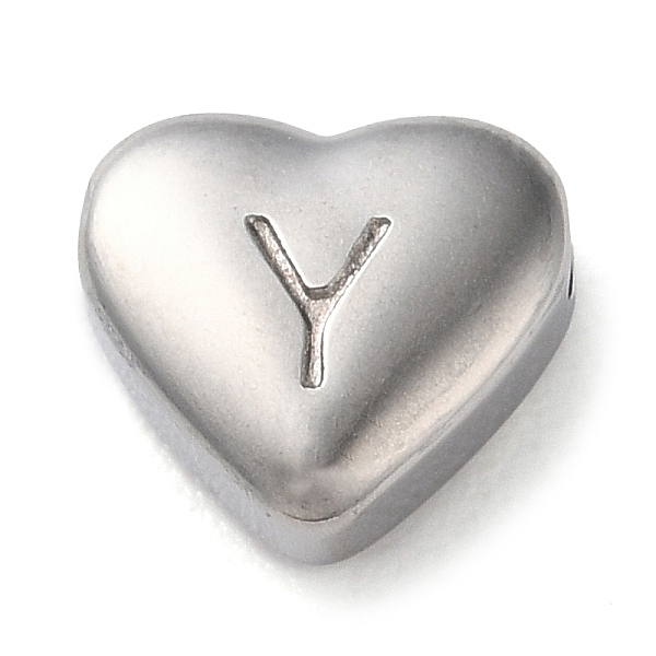 PandaHall 201 Stainless Steel Beads, Stainless Steel Color, Heart, Letter Y, 7x8x3.5mm, Hole: 1.5mm 201 Stainless Steel Letter Y
PandaHall 201 Stainless Steel Beads, Stainless Steel Color, Heart, Letter Y, 7x8x3.5mm, Hole: 1.5mm 201 Stainless Steel Letter Y