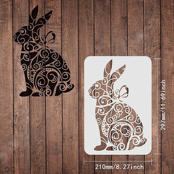 PandaHall FINGERINSPIRE Easter Bunny Drawing Painting Stencils Templates (11.6x8.3inch) Plastic Easter Rabbit Stencils Decoration Square...
PandaHall FINGERINSPIRE Easter Bunny Drawing Painting Stencils Templates (11.6x8.3inch) Plastic Easter Rabbit Stencils Decoration Square...