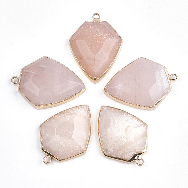 PandaHall Electroplate Natural Pink Aventurine Pendants, with Iron Findings, Arrows, Golden, 30~31x22.5x6~7mm, Hole: 1.8mm Aventurine Arrow
PandaHall Electroplate Natural Pink Aventurine Pendants, with Iron Findings, Arrows, Golden, 30~31x22.5x6~7mm, Hole: 1.8mm Aventurine Arrow