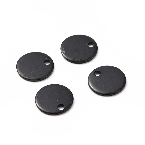 PandaHall 304 Stainless Steel Pendants, Blank Stamping Tag, Flat Round, Electrophoresis Black, 8x1mm, Hole: 1.2mm 304 Stainless Steel Flat...
PandaHall 304 Stainless Steel Pendants, Blank Stamping Tag, Flat Round, Electrophoresis Black, 8x1mm, Hole: 1.2mm 304 Stainless Steel Flat...