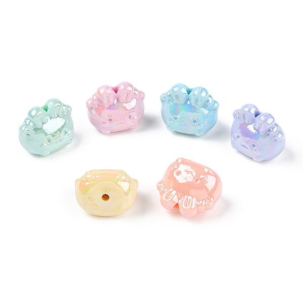 PandaHall UV Plating Acrylic Beads, Iridescent, Rabbit, Mixed Color, 17x19.5x14mm, Hole: 2mm Acrylic Rabbit Multicolor
PandaHall UV Plating Acrylic Beads, Iridescent, Rabbit, Mixed Color, 17x19.5x14mm, Hole: 2mm Acrylic Rabbit Multicolor