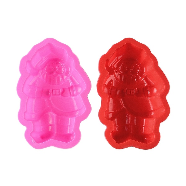PandaHall Santa Claus Cake DIY Food Grade Silicone Statue Mold, Portrait Sculpture Cake Molds (Random Color is not Necessarily The Color of..., Multicolor
PandaHall Santa Claus Cake DIY Food Grade Silicone Statue Mold, Portrait Sculpture Cake Molds (Random Color is not Necessarily The Color of..., Multicolor
