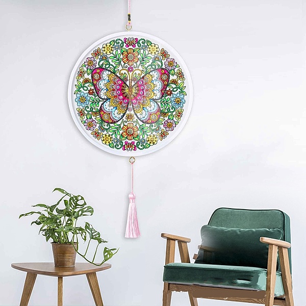 PandaHall DIY Diamond Painting Pendants Decoration Kits, including Random Color Tassel Pendants, Platic Frame & Plate, Frame Glass, Canvas...
PandaHall DIY Diamond Painting Pendants Decoration Kits, including Random Color Tassel Pendants, Platic Frame & Plate, Frame Glass, Canvas...