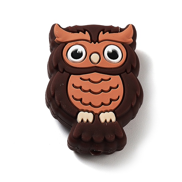 PandaHall Owl Food Grade Silicone Focal Beads, Chewing Beads For Teethers, DIY Nursing Necklaces Making, Chocolate, 30x20.5x9mm, Hole: 2mm..., Brown
PandaHall Owl Food Grade Silicone Focal Beads, Chewing Beads For Teethers, DIY Nursing Necklaces Making, Chocolate, 30x20.5x9mm, Hole: 2mm..., Brown