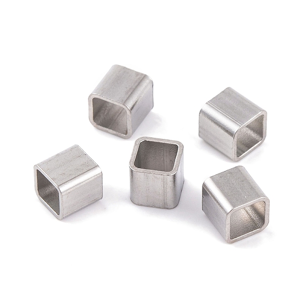 PandaHall 304 Stainless Steel European Beads, Large Hole Beads, Cube, Stainless Steel Color, 5x5x5mm, Hole: 4x4mm 304 Stainless Steel Cube
PandaHall 304 Stainless Steel European Beads, Large Hole Beads, Cube, Stainless Steel Color, 5x5x5mm, Hole: 4x4mm 304 Stainless Steel Cube