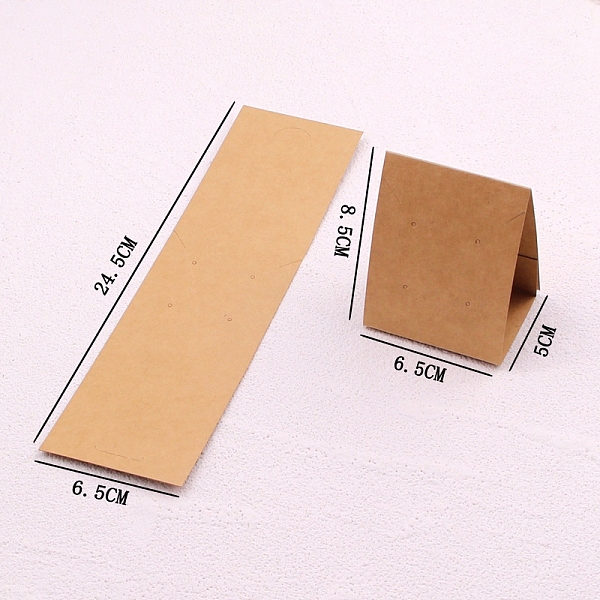 PandaHall 100Pcs Foldbale Kraft Paper Jewelry Display Cards, for Earring, Necklace Display, Peru, 8.5x6.5x5cm, Unfold: 245x65mm Paper..., Brown
PandaHall 100Pcs Foldbale Kraft Paper Jewelry Display Cards, for Earring, Necklace Display, Peru, 8.5x6.5x5cm, Unfold: 245x65mm Paper..., Brown