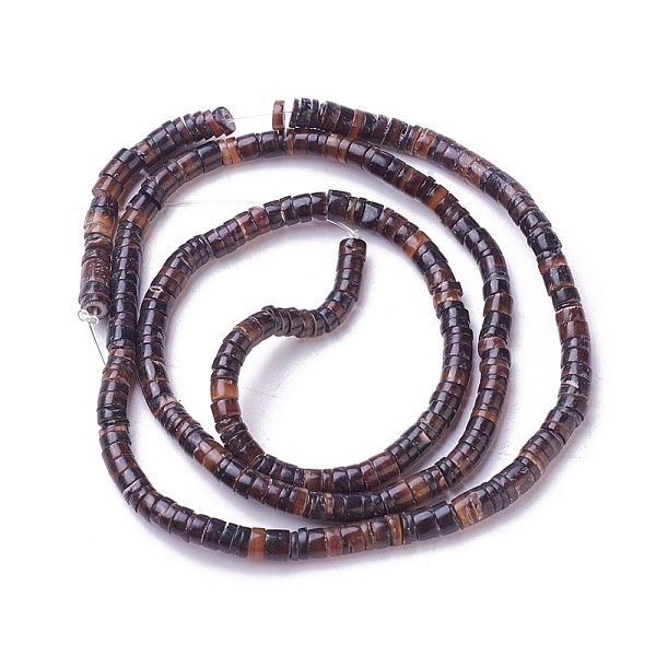 PandaHall Freshwater Shell Beads Strands, Disc/Flat Round, Heishi Beads, Coconut Brown, 4.5~5x1~4.5mm, Hole: 0.8~1.4mm, about...
PandaHall Freshwater Shell Beads Strands, Disc/Flat Round, Heishi Beads, Coconut Brown, 4.5~5x1~4.5mm, Hole: 0.8~1.4mm, about...