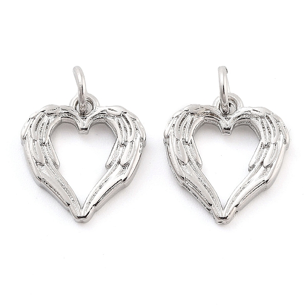 PandaHall Rack Plating Brass Pendants, Cadmium Free & Lead Free, Long-Lasting Plated, Heart, Platinum, 14x13x2mm, Hole: 5mm Brass Heart
PandaHall Rack Plating Brass Pendants, Cadmium Free & Lead Free, Long-Lasting Plated, Heart, Platinum, 14x13x2mm, Hole: 5mm Brass Heart